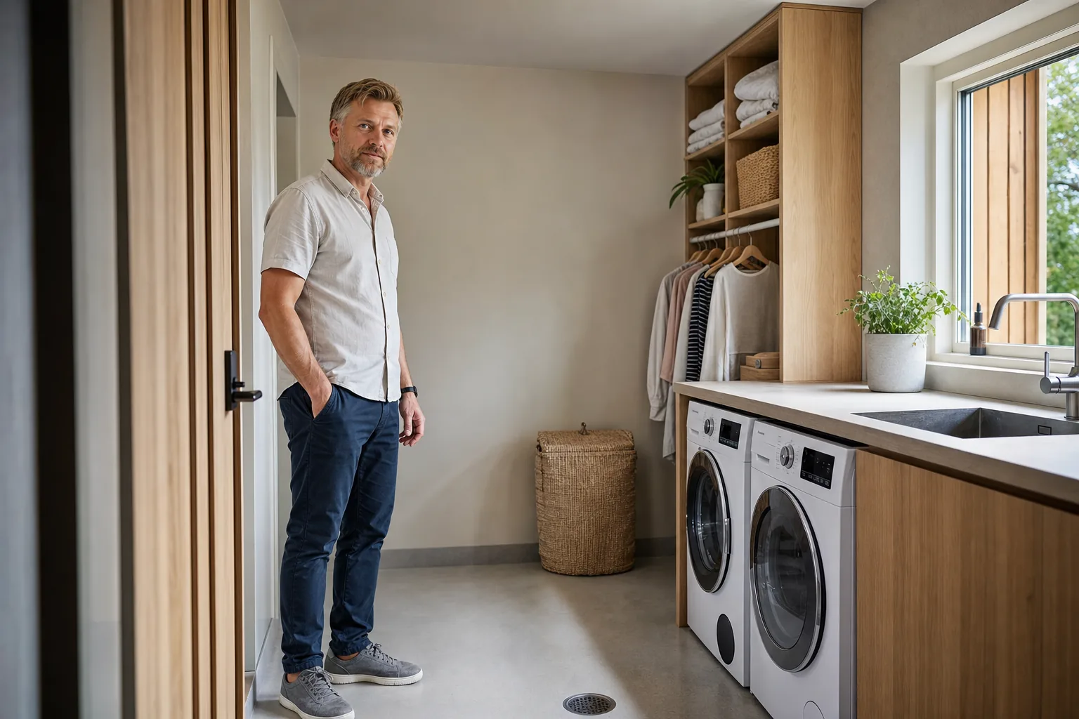 Slik velger du gulv til vaskerom som tåler fukt over tid